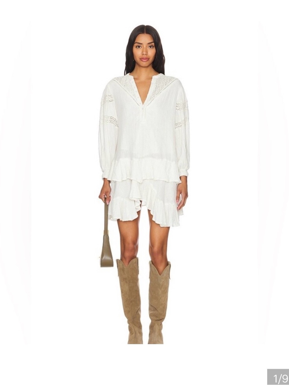 Free People Sachi Mini Dress in
Ivory